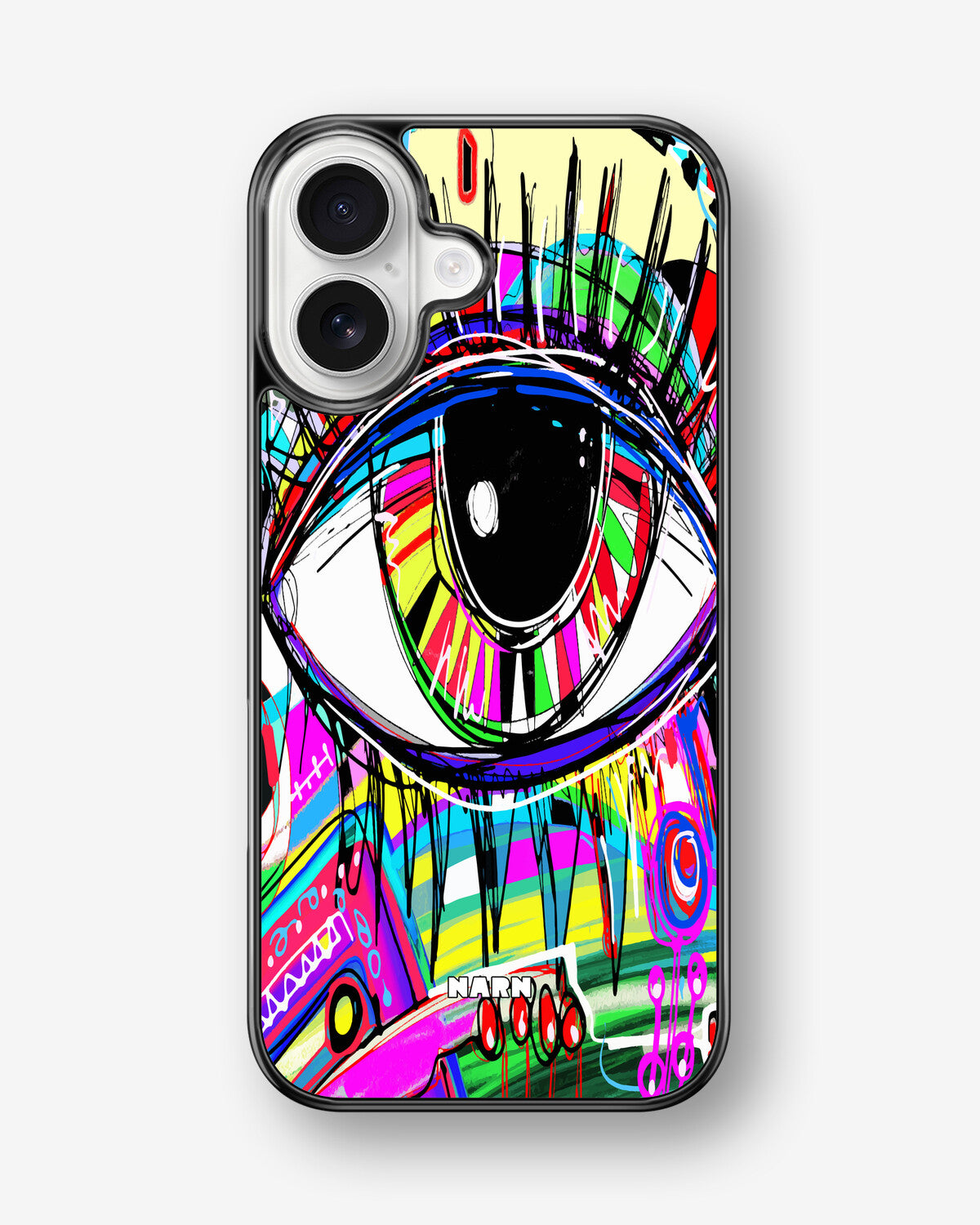 iPhone 17 Hard Case – Abstract Eye - View 1