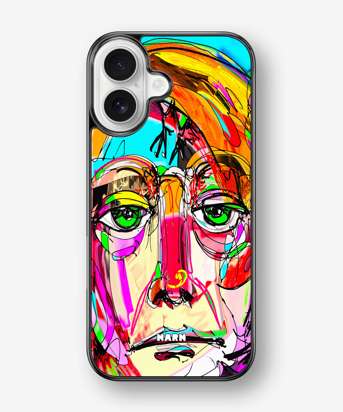 iPhone 17 Hard Case – Abstract Portrait - View 1