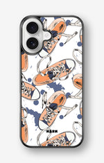 iPhone 17 Hard Case – Apricot Sneakers - View 1