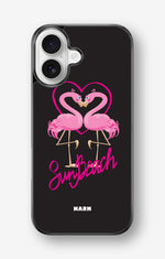 iPhone 17 Hard Case – Beach Flamingo - View 1