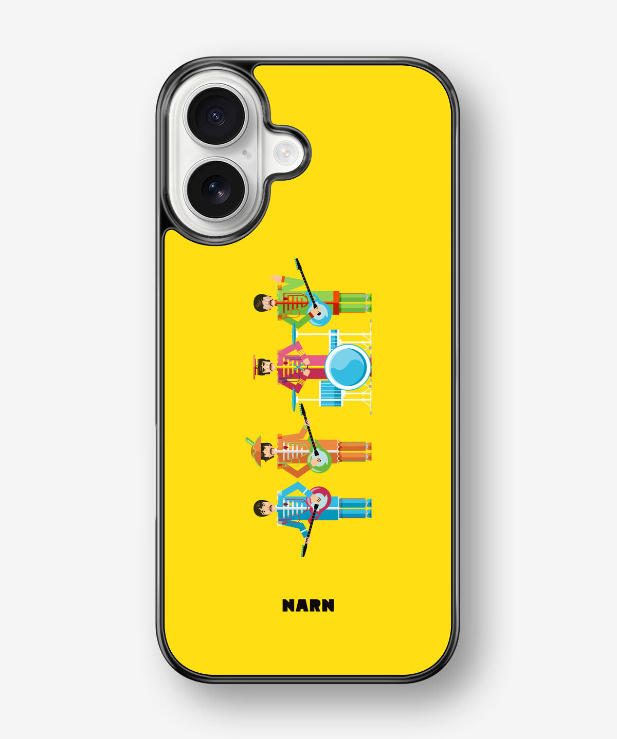iPhone 17 Hard Case – Beatles Yellow - View 1