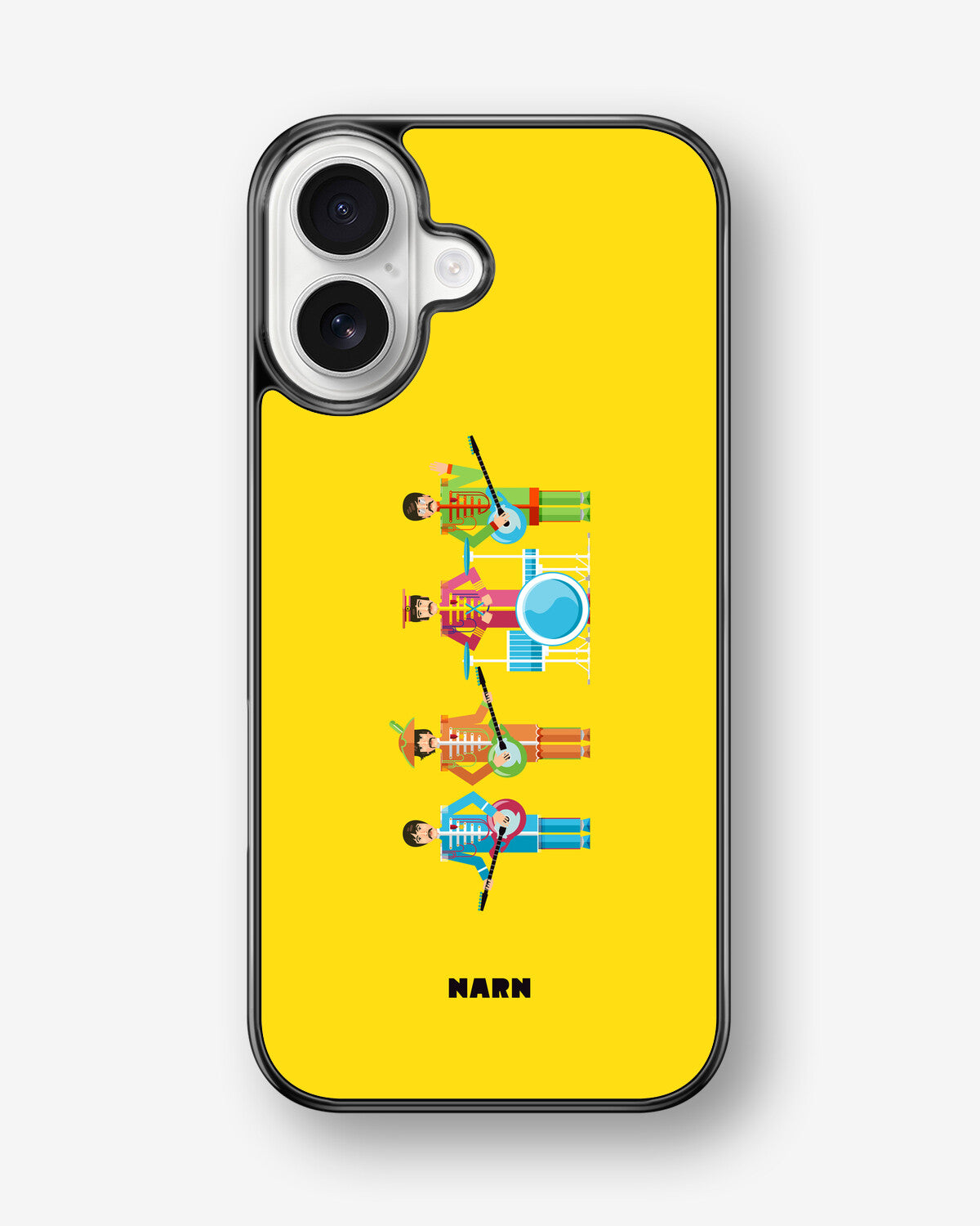 iPhone 17 Hard Case – Beatles Yellow - View 1