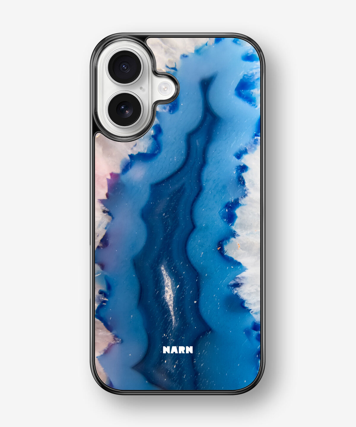 iPhone 17 Hard Case – Blue Agate - View 1
