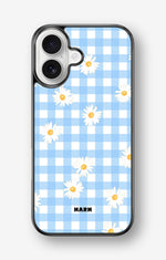 iPhone 17 Hard Case – Blue Daisies - View 1