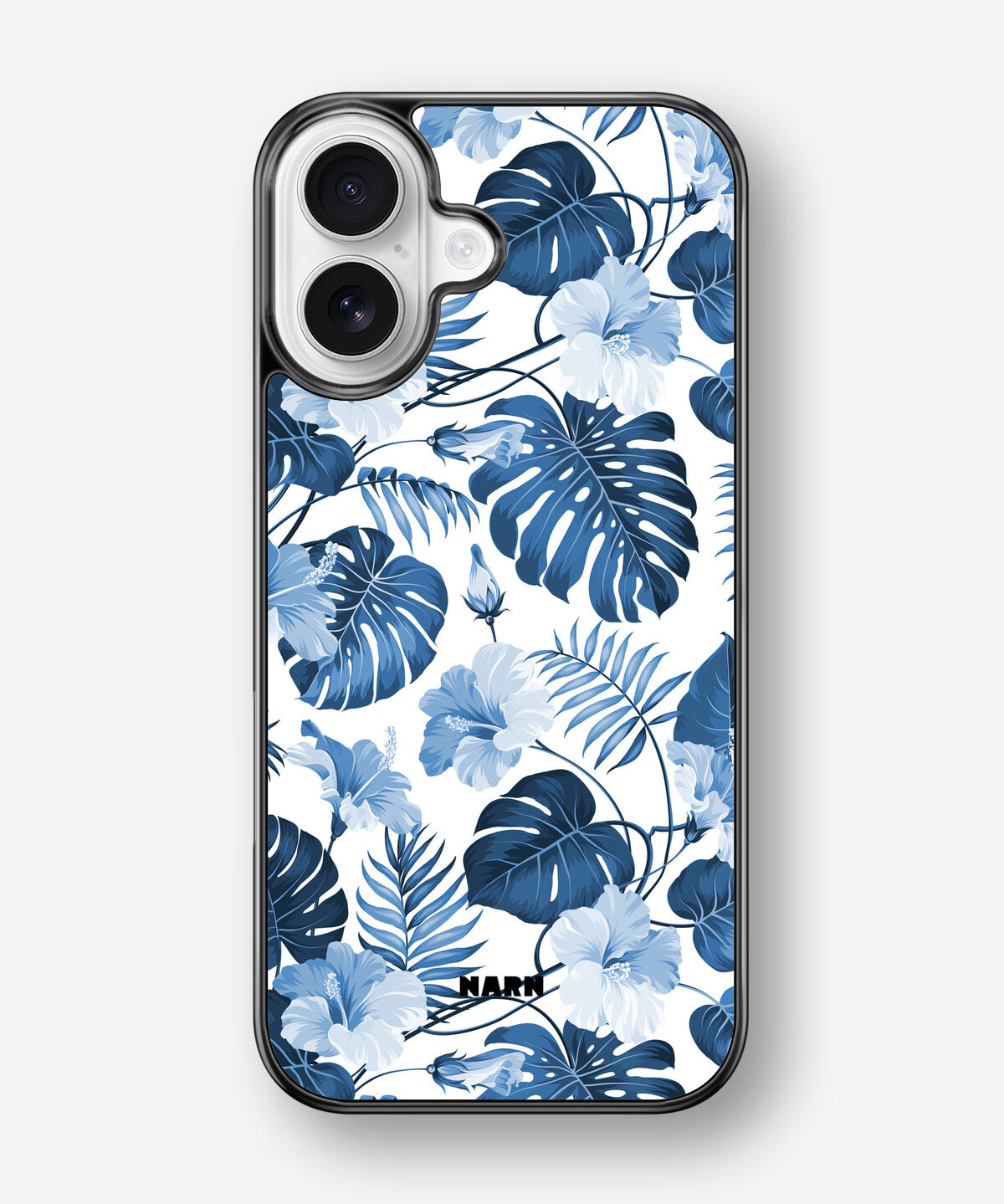 iPhone 17 Hard Case – Blue Tropics - View 1