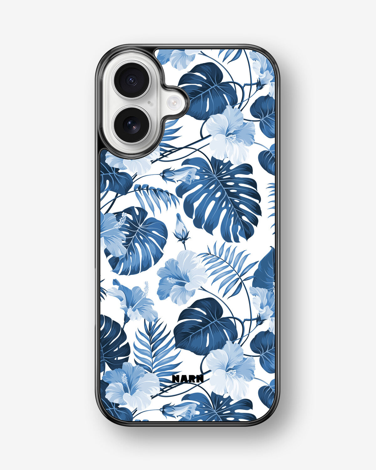 iPhone 17 Hard Case – Blue Tropics - View 1