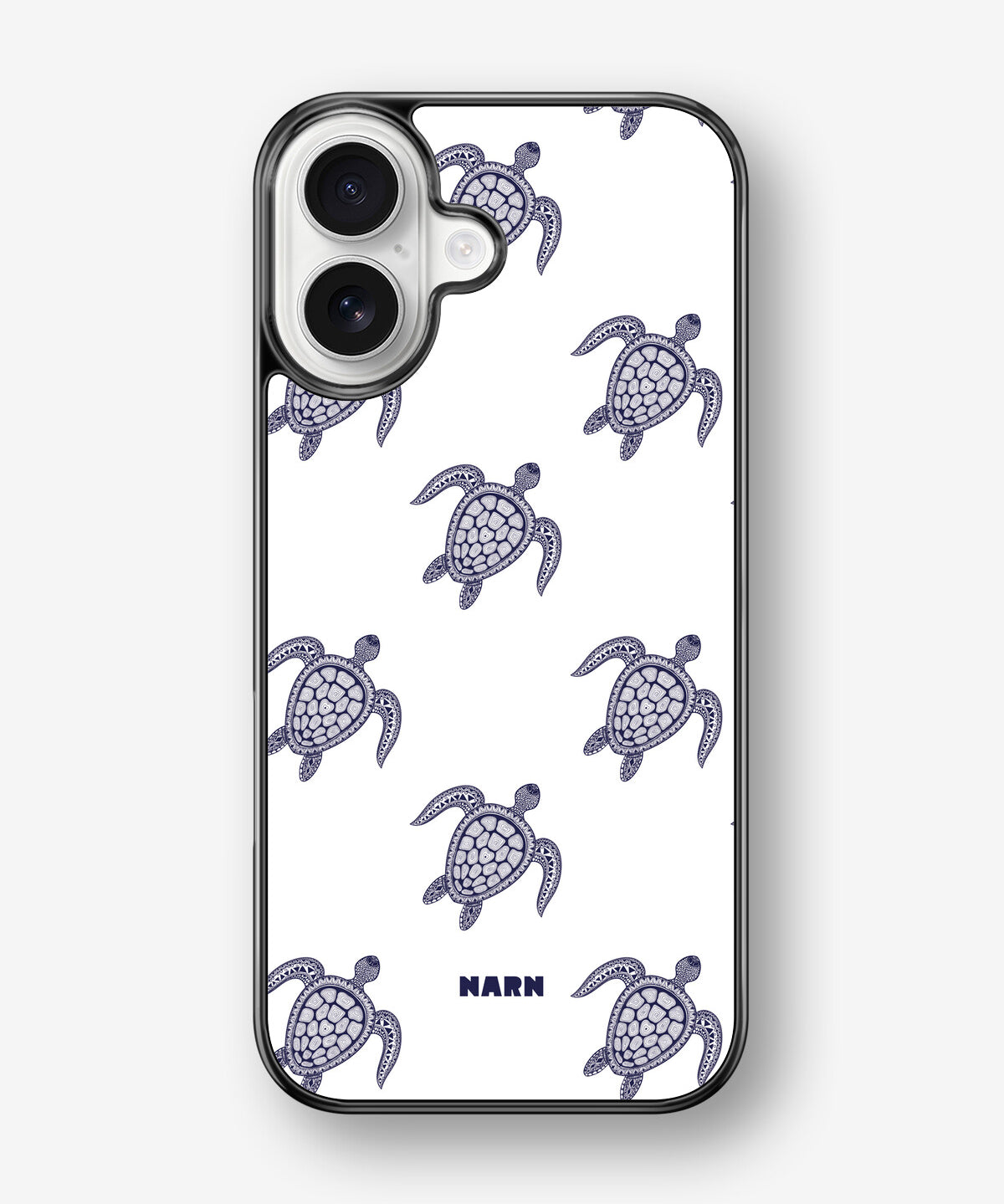 iPhone 17 Hard Case – Blue Turtles - View 1