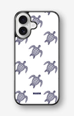 iPhone 17 Hard Case – Blue Turtles - View 1