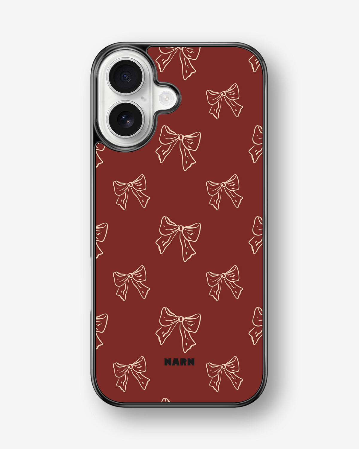 iPhone 17 Hard Case – Cherry Bows - View 1