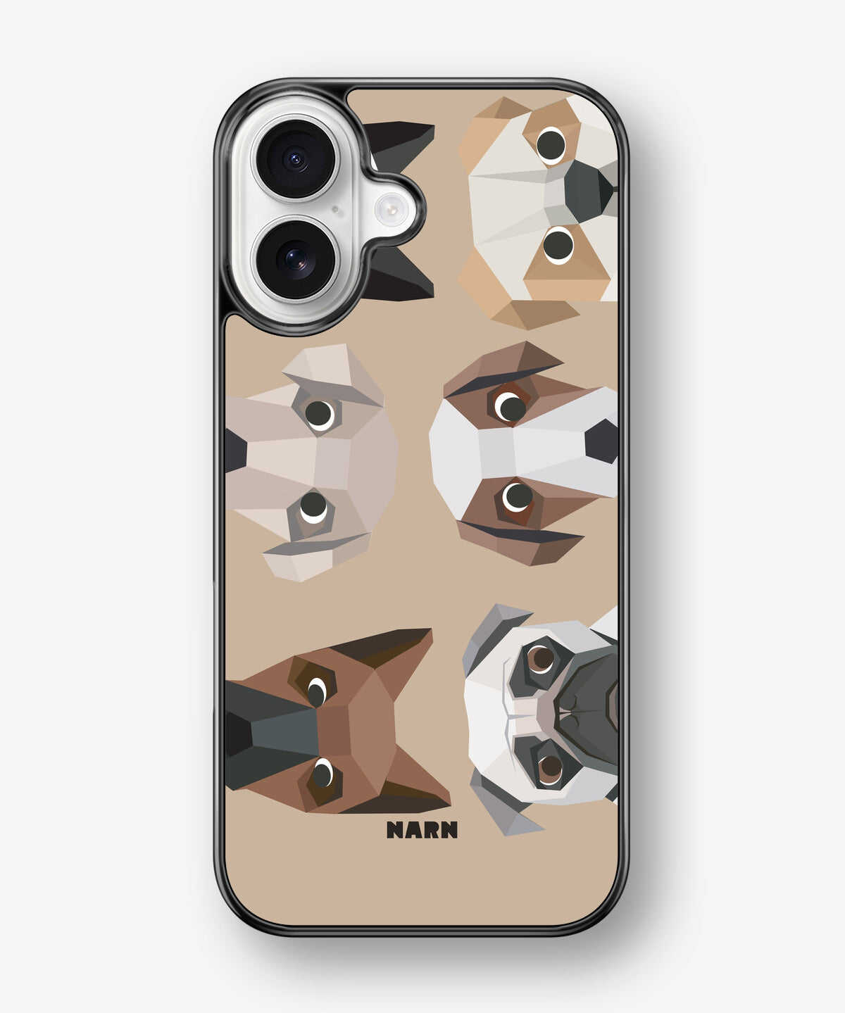 iPhone 17 Hard Case – Cute Dogs - View 1