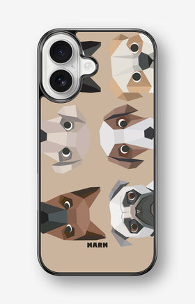 iPhone 17 Hard Case – Cute Dogs - View 1