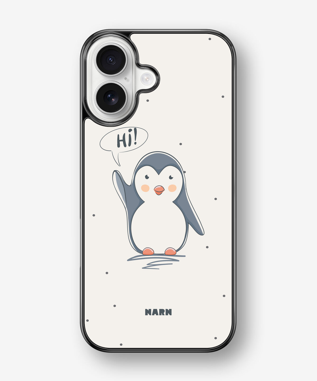 iPhone 17 Hard Case – Cute Penguin - View 1