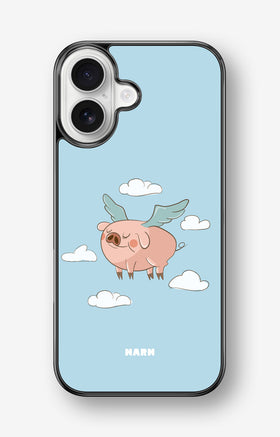 iPhone 17 Hard Case – Dreamy Pig - View 1