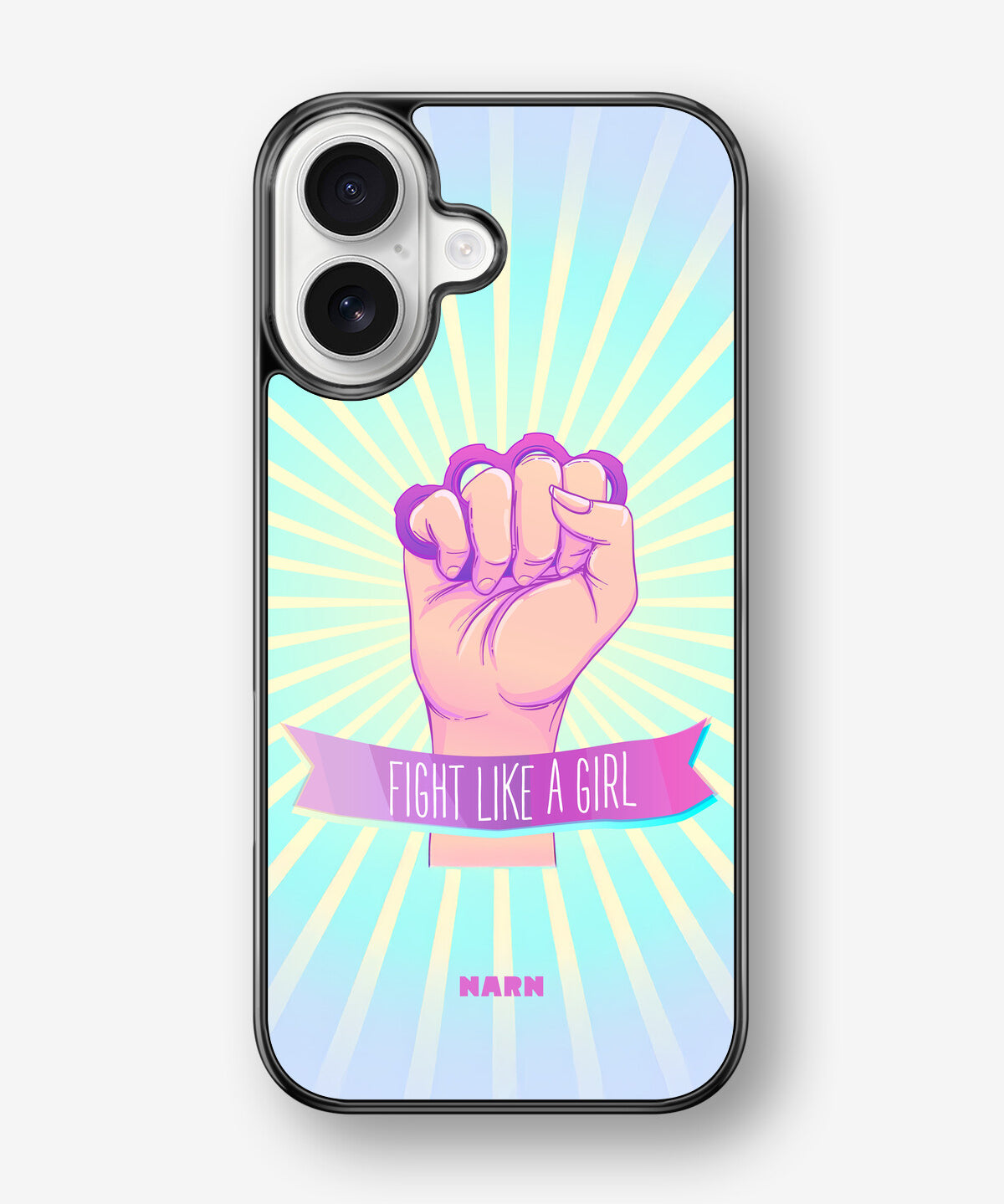 iPhone 17 Hard Case – Fight Like A Girl - View 1