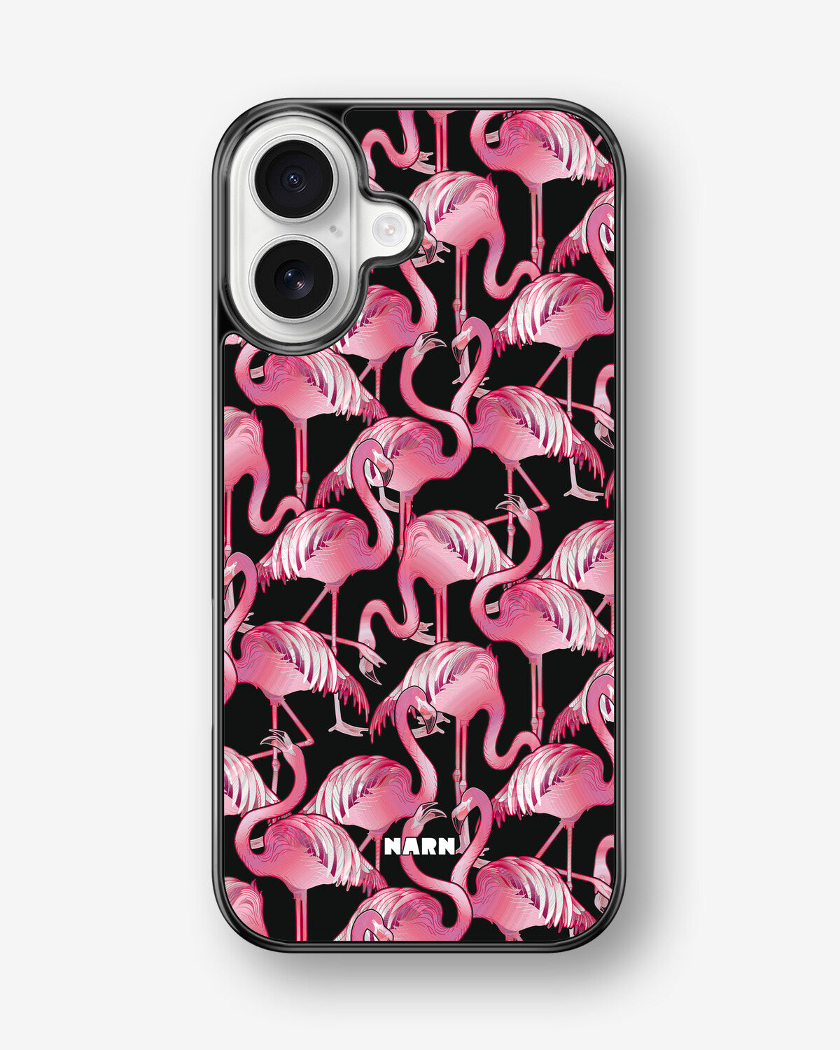 iPhone 17 Hard Case – Flamingos - View 1