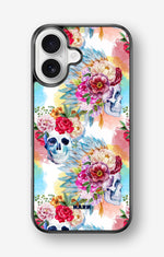 iPhone 17 Hard Case – Flowered Skulls - View 1
