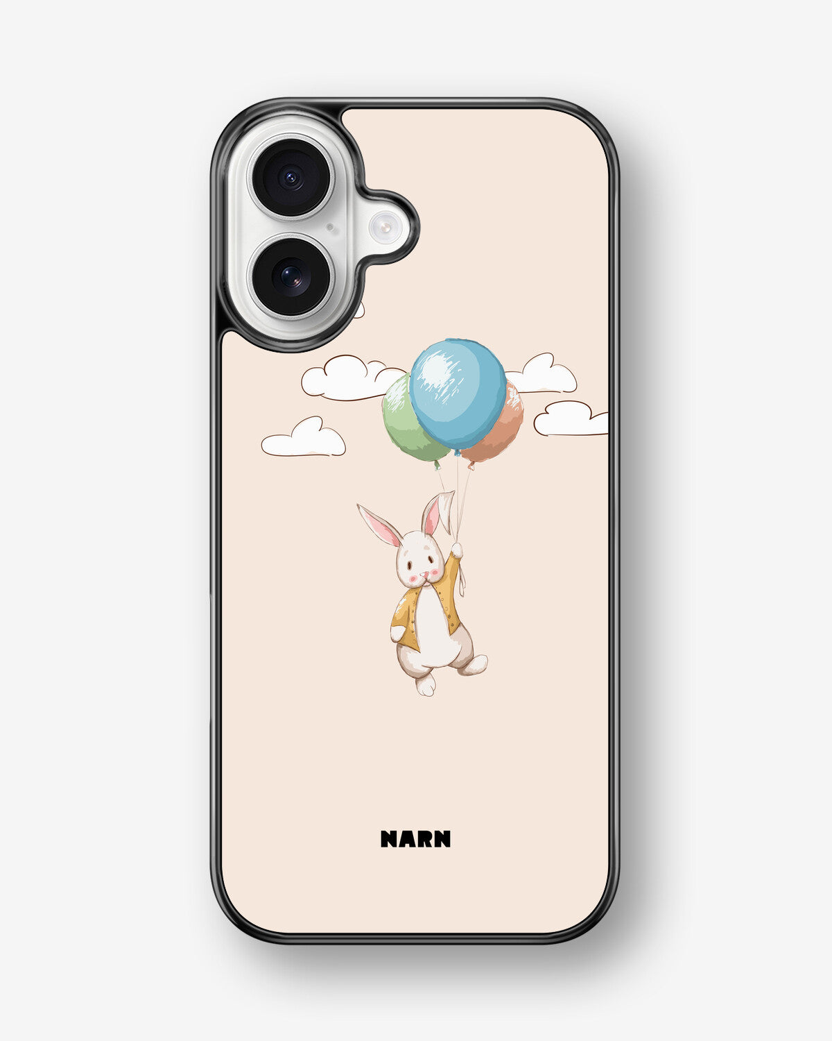 iPhone 17 Hard Case – Flying Rabbit - View 1