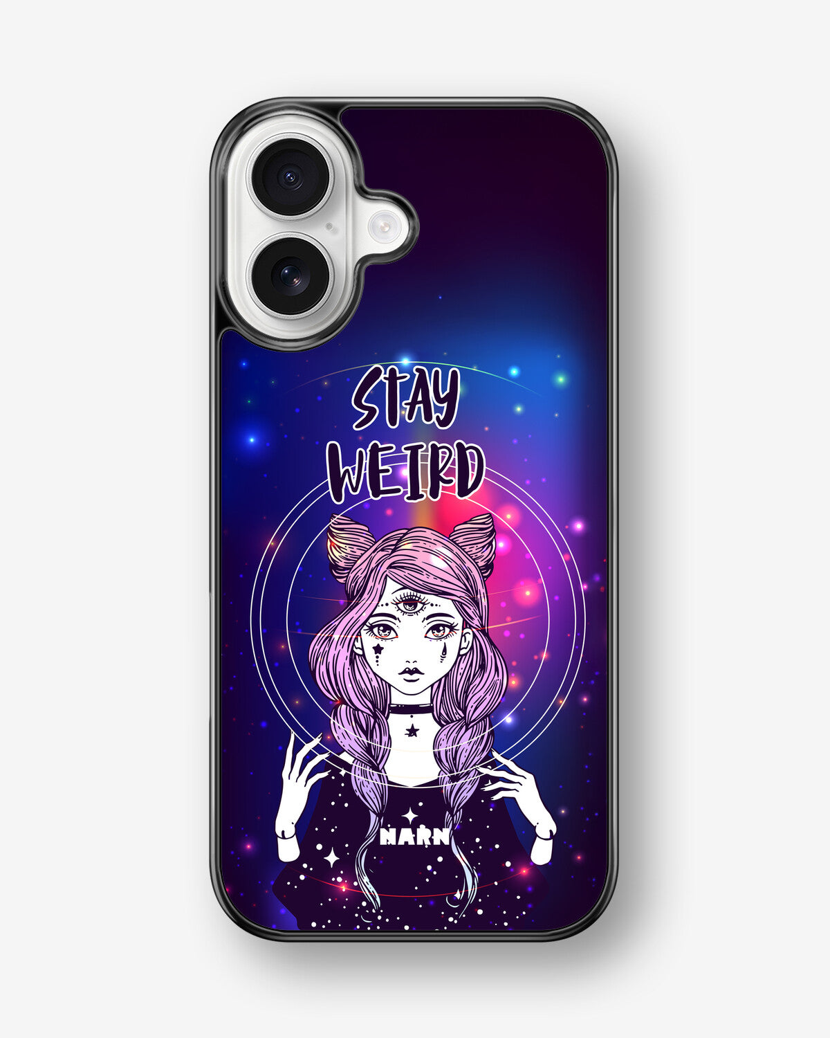 iPhone 17 Hard Case – Galactic Weird - View 1