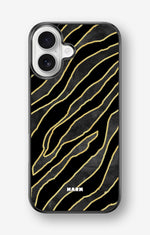iPhone 17 Hard Case – Golden Zebra - View 1