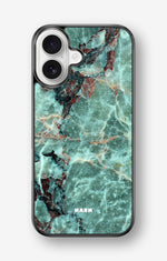 iPhone 17 Hard Case – Green Marble - View 1