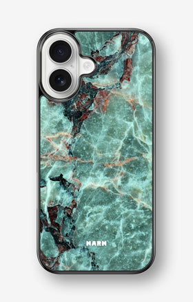 iPhone 17 Hard Case – Green Marble - View 1