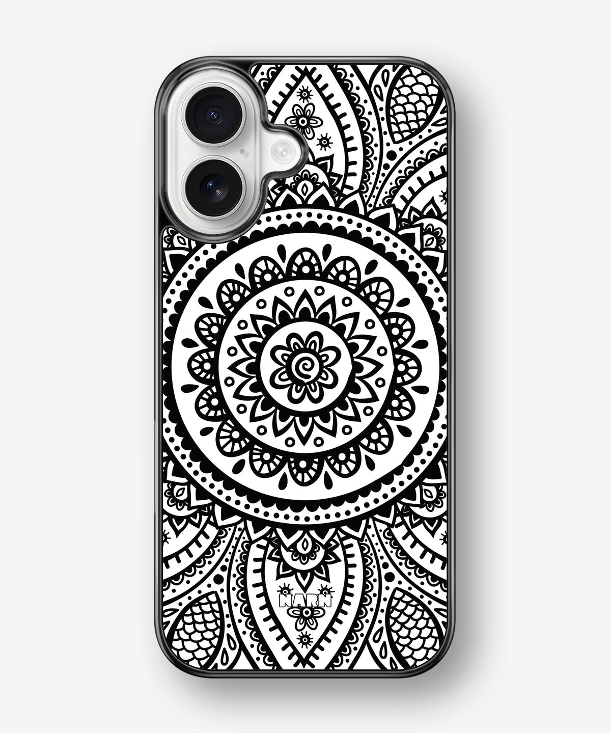 iPhone 17 Hard Case – Henna Mandala - View 1
