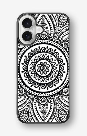 iPhone 17 Hard Case – Henna Mandala - View 1