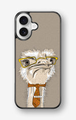 iPhone 17 Hard Case – Hipster Ostrich - View 1