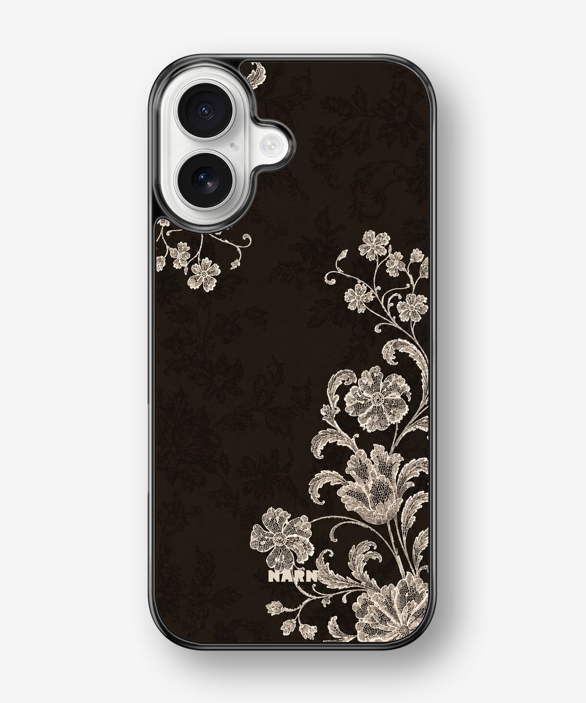 iPhone 17 Hard Case – Ivory Bloom - View 1