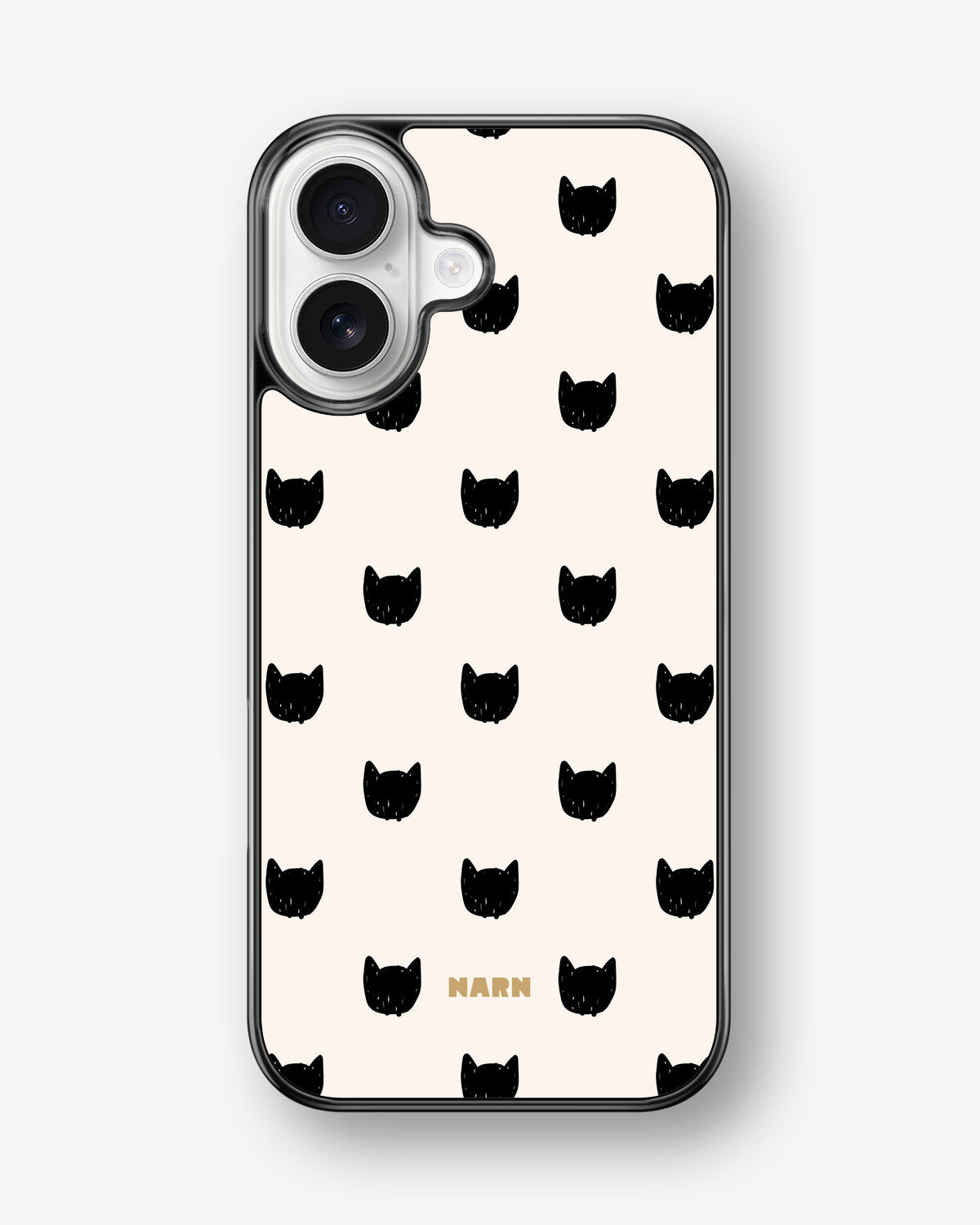 iPhone 17 Hard Case – Kitty Dots - View 1