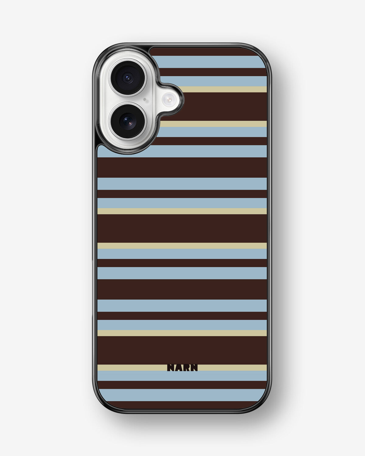 iPhone 17 Hard Case – Latte Lines - View 1