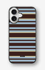 iPhone 17 Hard Case – Latte Lines - View 1