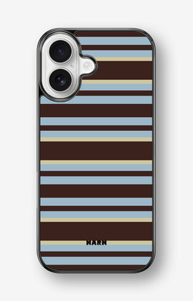iPhone 17 Hard Case – Latte Lines - View 1