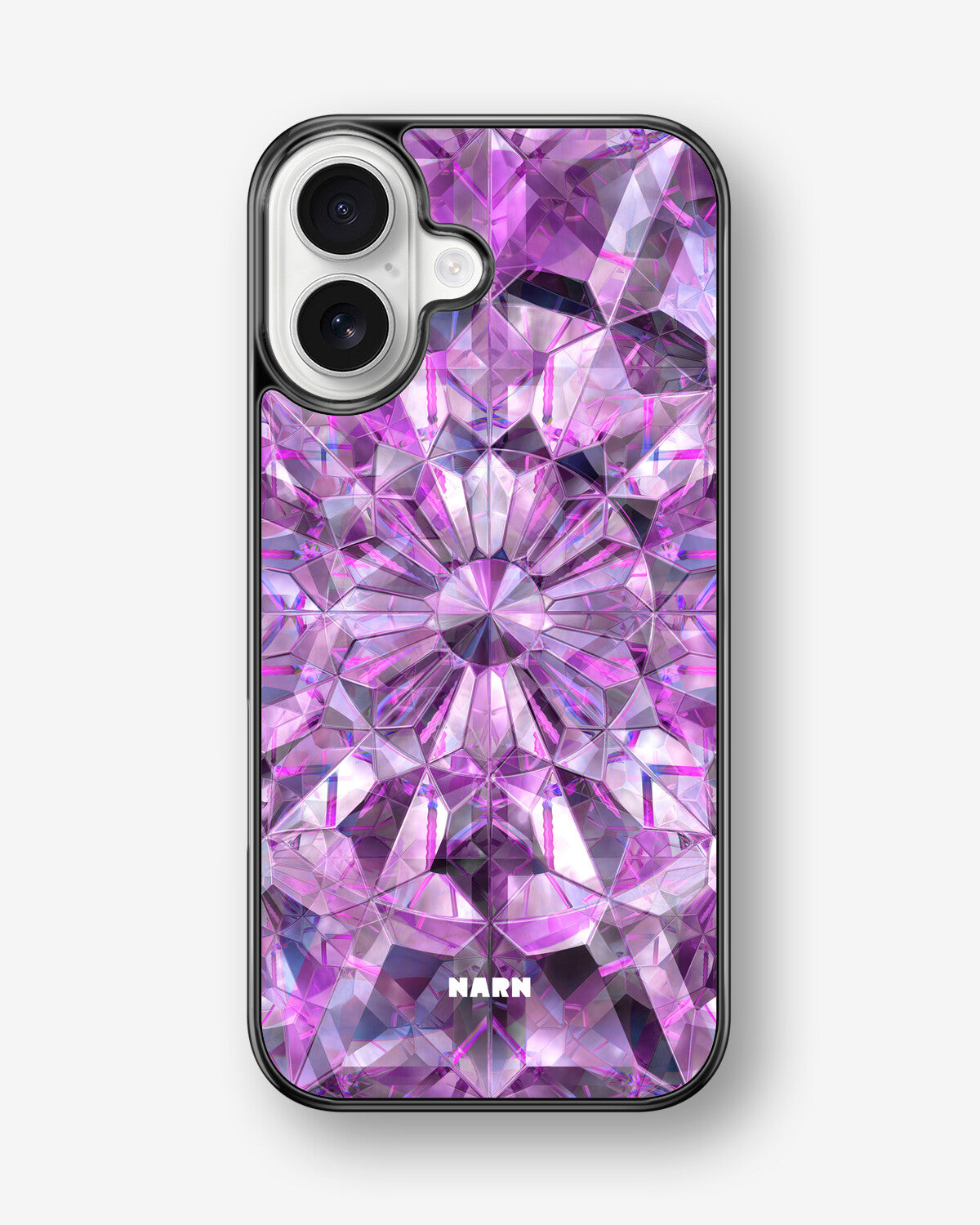 iPhone 17 Hard Case – Lavender Crystals - View 1