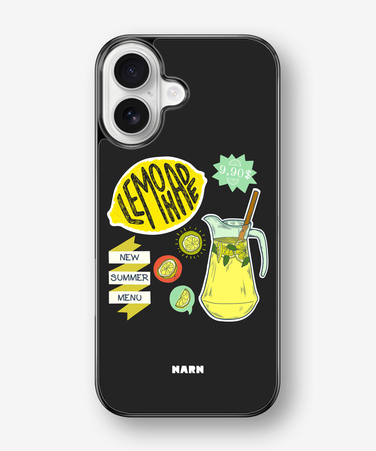iPhone 17 Hard Case – Lemon Summer - View 1