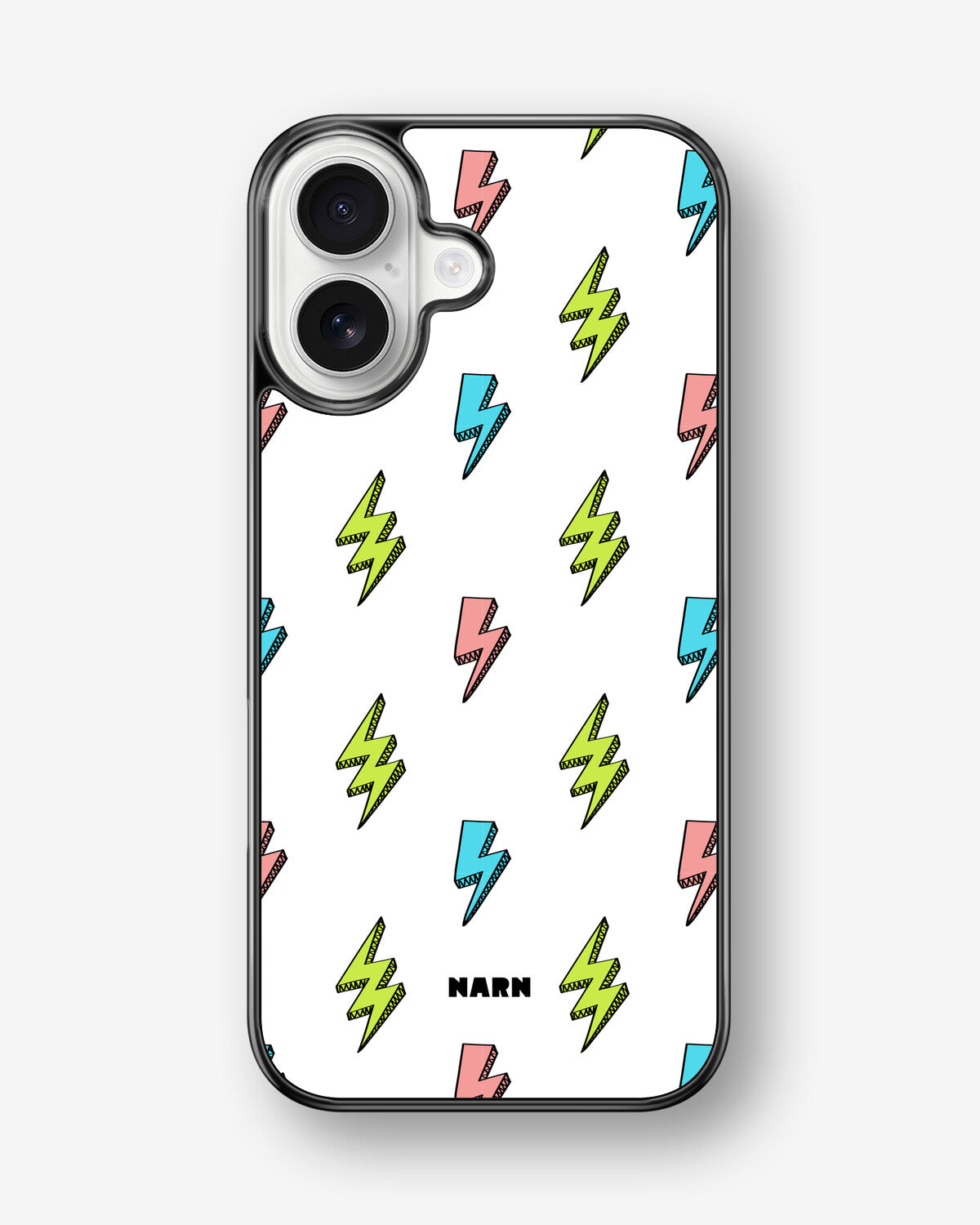 iPhone 17 Hard Case – Lightning Bolts - View 1