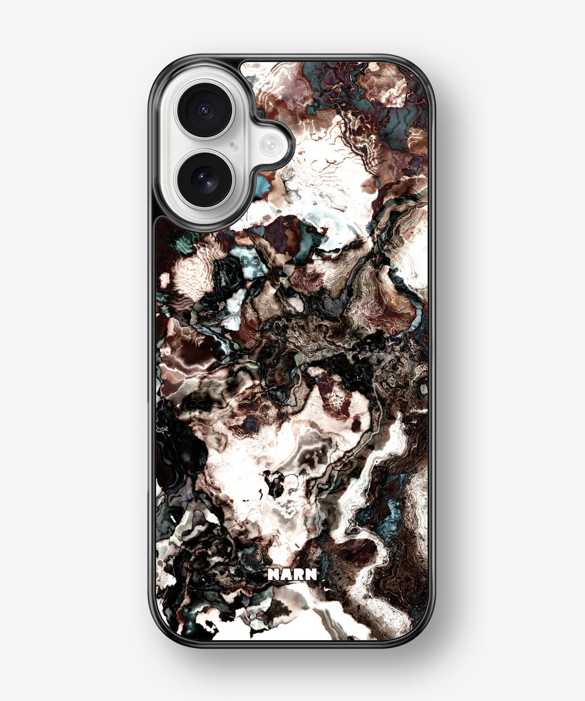 iPhone 17 Hard Case – Marble Brown - View 1