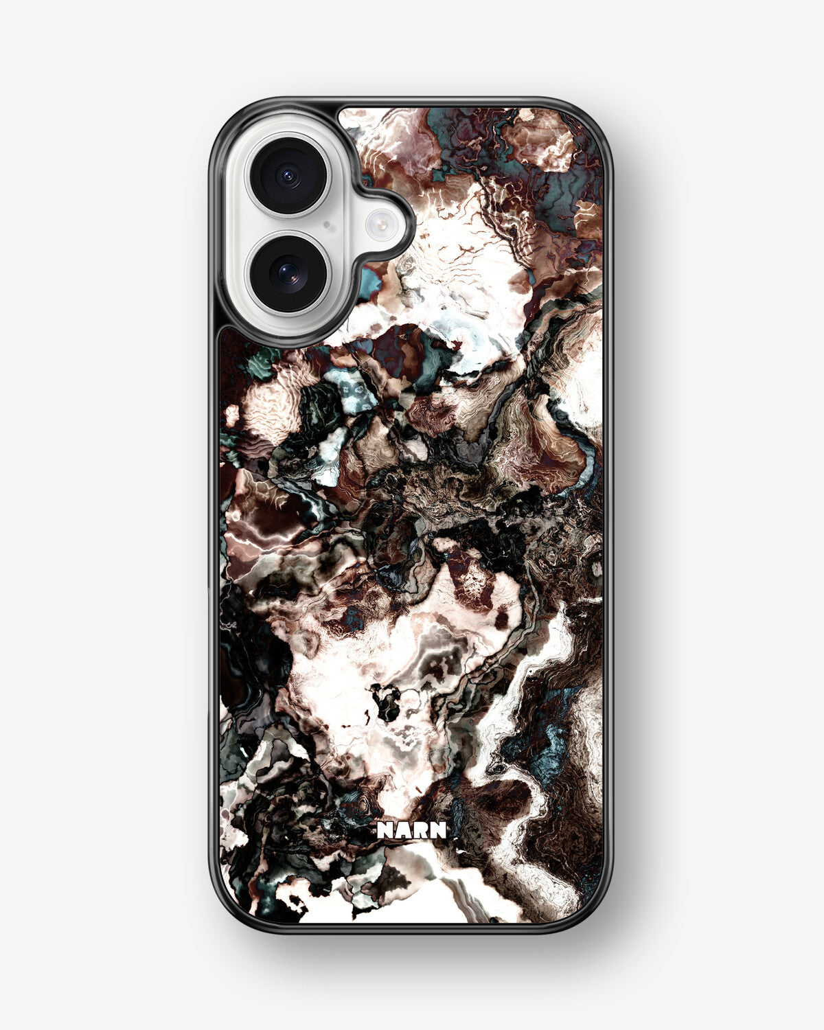 iPhone 17 Hard Case – Marble Brown - View 1