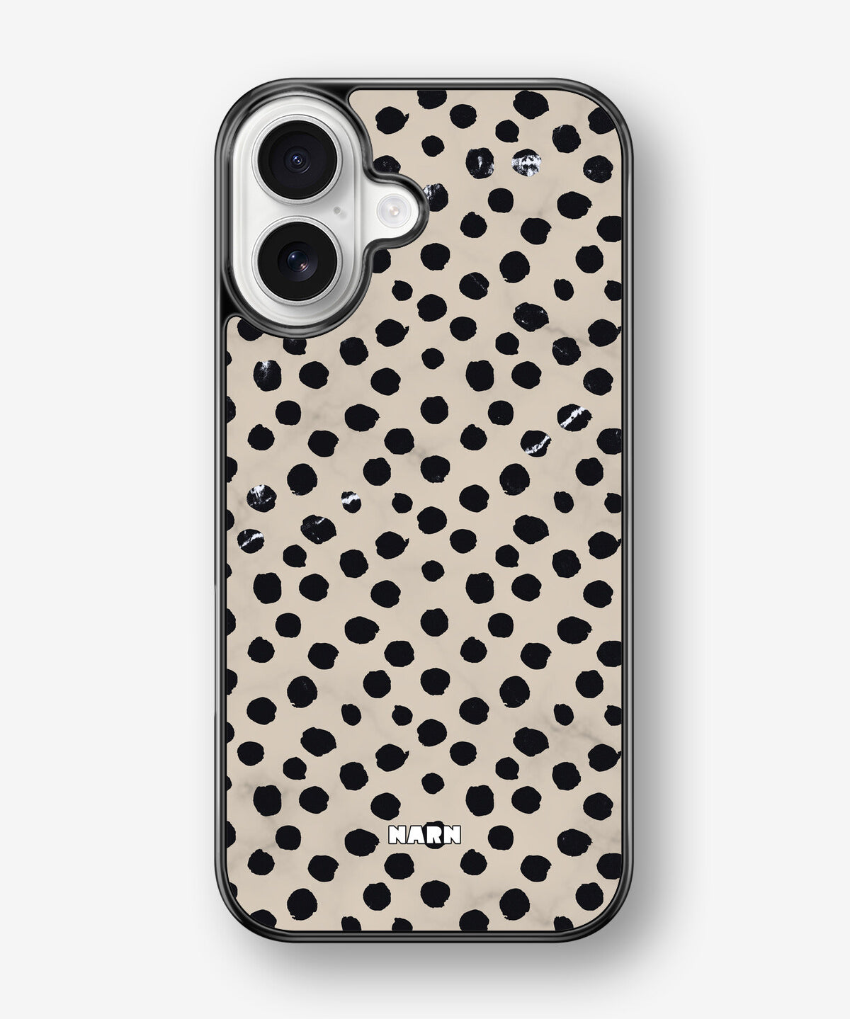 iPhone 17 Hard Case – Marble Dots - View 1