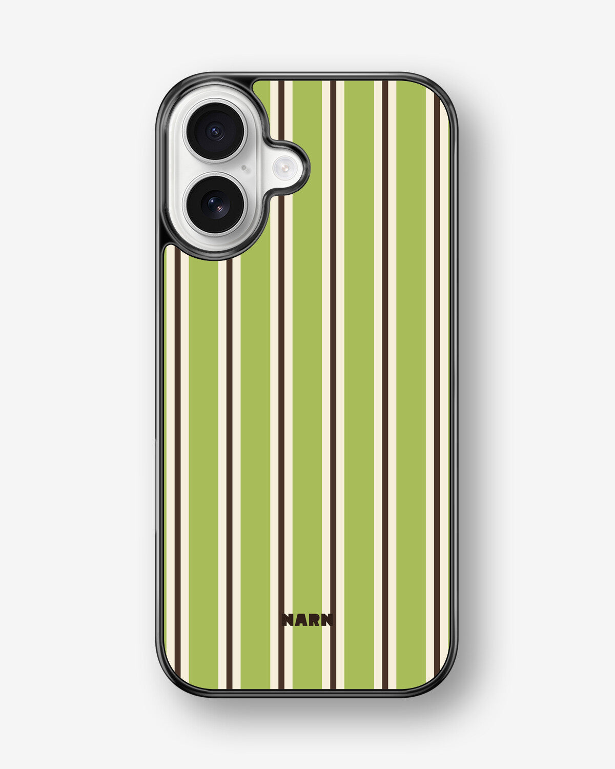 iPhone 17 Hard Case – Matcha Lines - View 1