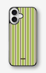 iPhone 17 Hard Case – Matcha Lines - View 1