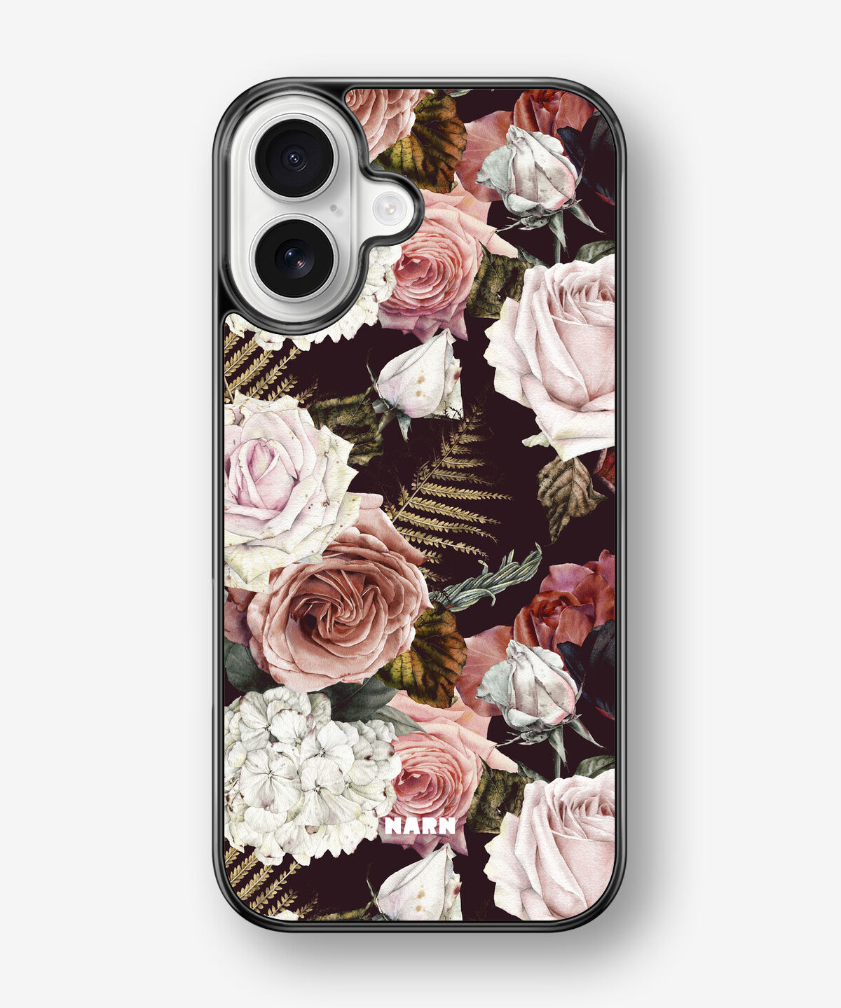 iPhone 17 Hard Case – Midnight Roses - View 1