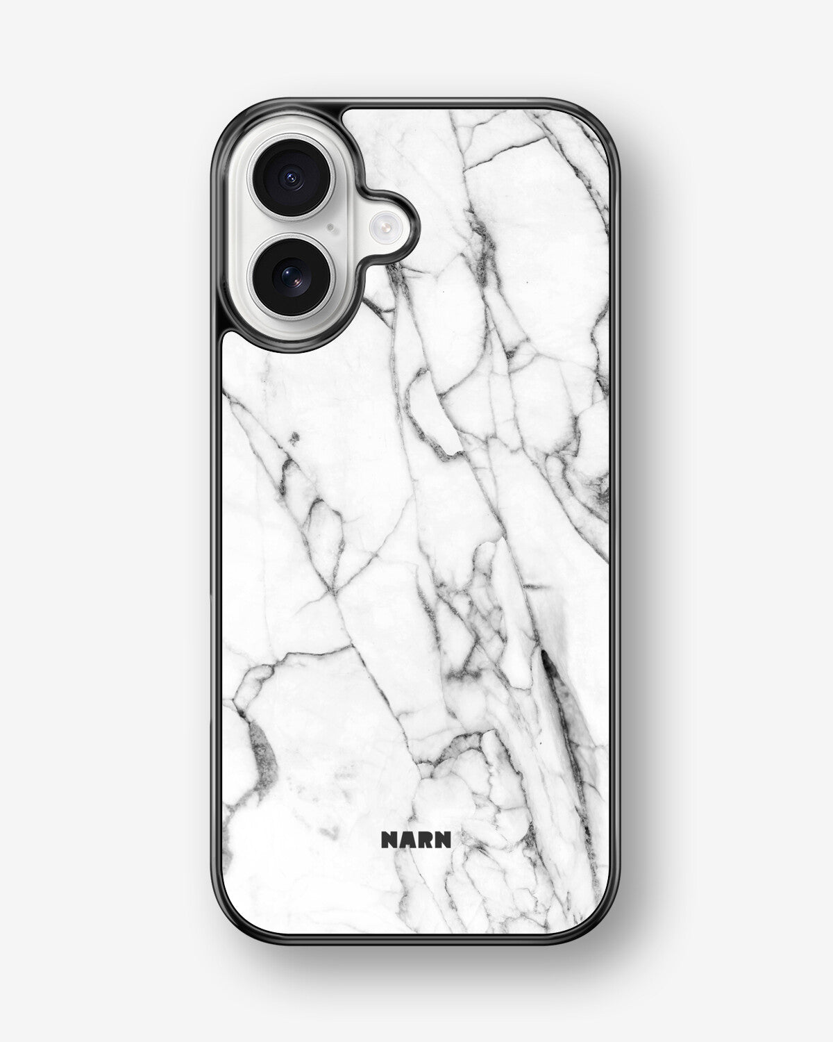 iPhone 17 Hard Case – Milky Marble - View 1