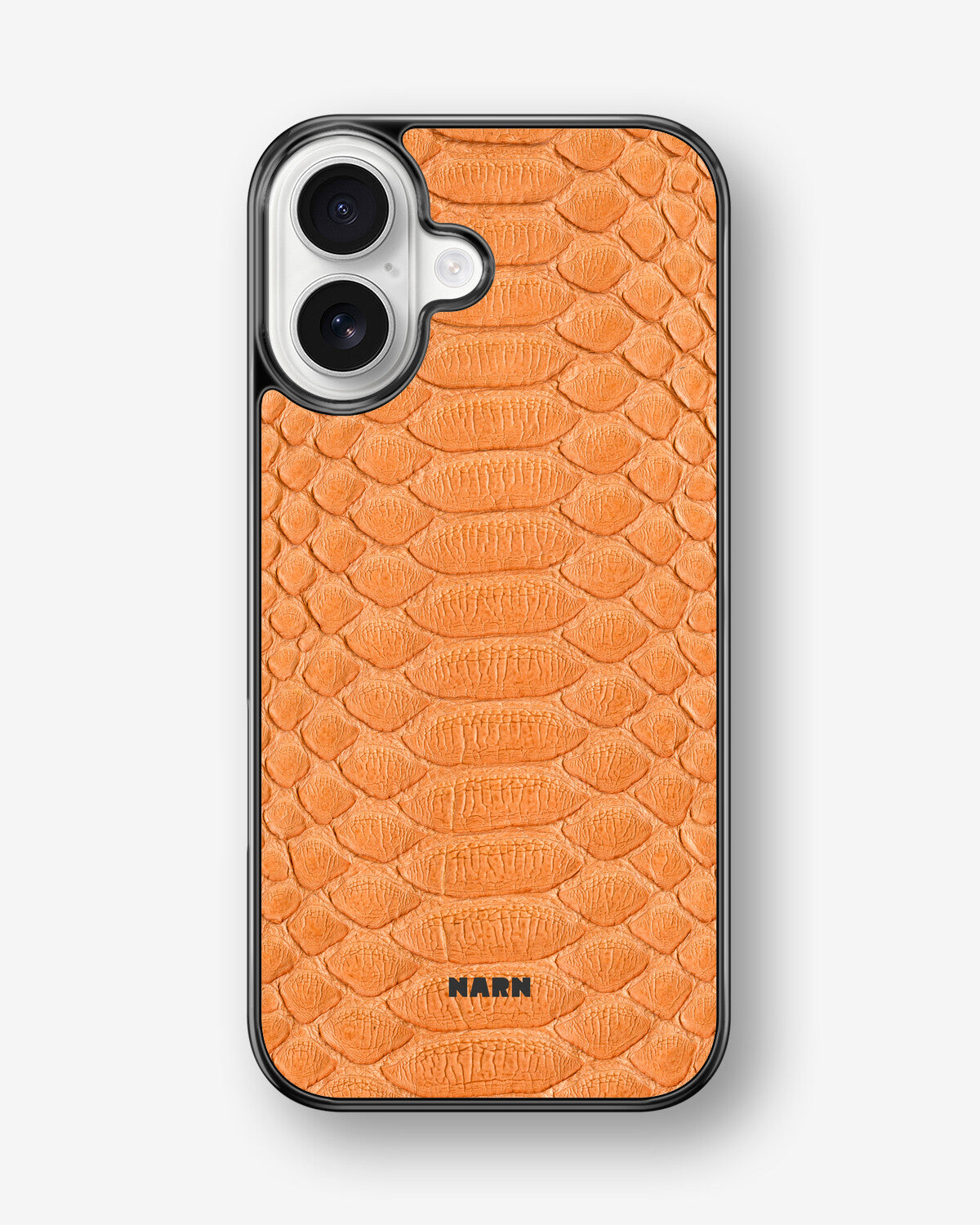 iPhone 17 Hard Case – Orange Snake - View 1