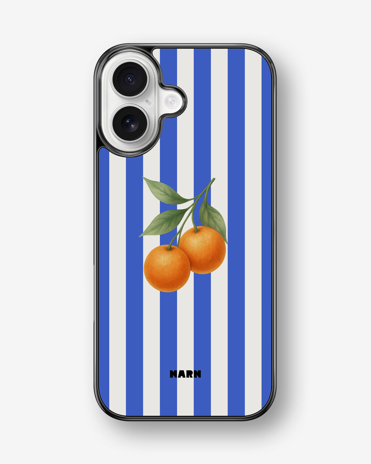 iPhone 17 Hard Case – Orange Stripes - View 1