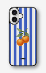 iPhone 17 Hard Case – Orange Stripes - View 1