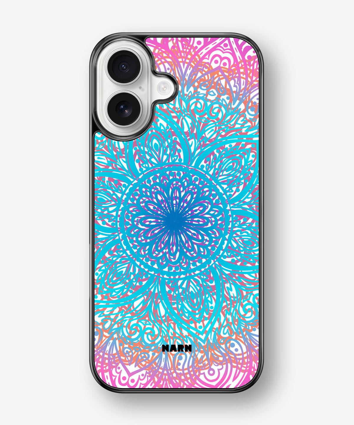 iPhone 17 Hard Case – Pastel Mandala - View 1