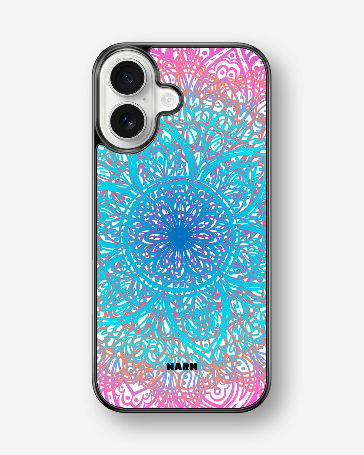 iPhone 17 Hard Case – Pastel Mandala - View 1