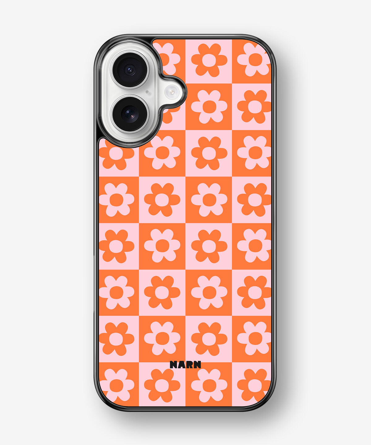 iPhone 17 Hard Case – Peach Petals - View 1