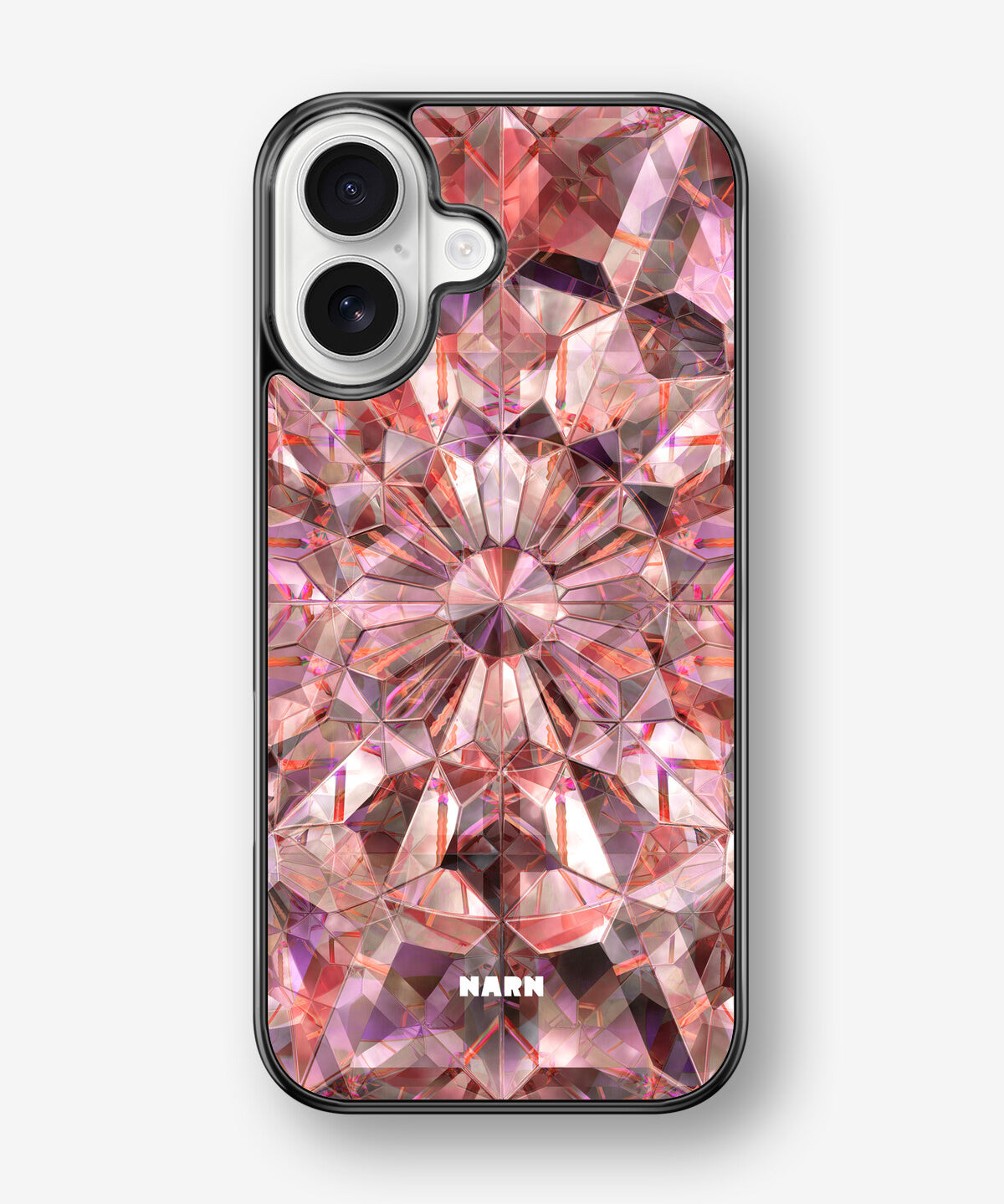 iPhone 17 Hard Case – Pink Crystals - View 1
